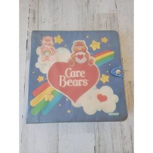 Vintage American Greetings Care Bears play binder container toy‎ figure